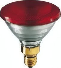 PHILIPS Žiarovka 230V 175W E27 infrarubín PAR38