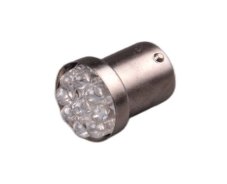 AUTOLAMP LED 12V (R5W) Ba15s červená 9xLED 2ks