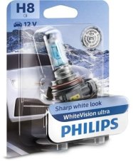 PHILIPS Žiarovka 12V 35W PGJ19-1 H8 White Vision Ultra