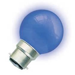 Orbitec Žiarovka 240V 15W B22D DC1053V modrá 45x70mm