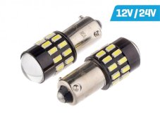 LED 12V-24V (H21W) Bay9s číra CANBUS-2ks