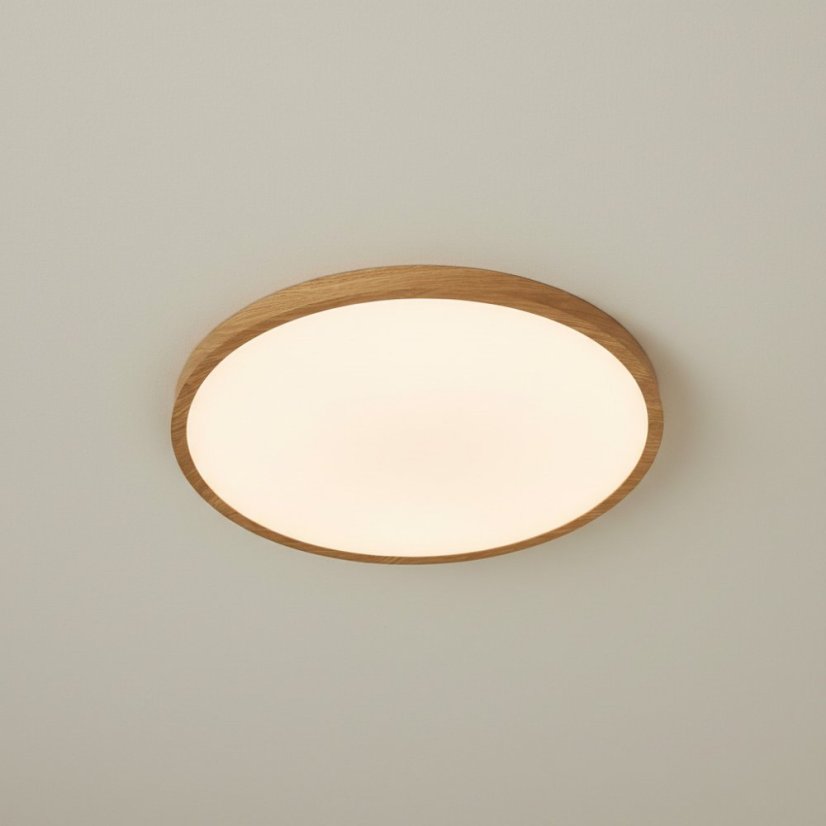 LED svietidlo 50W 185-250V svetlé drevo 3000/4000/6500K+diaľkové ovládanie