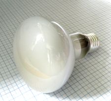 BELLIGHT Žiarovka 240V 40W E27 R80 80x125mm