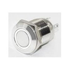 Vypínač /spínač/OFF-ON 12mm červený 12/24V