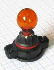 PHILIPS Žiarovka 12V 24W PG20/4 PSY24W-oranž HiPerVision