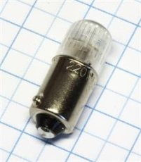 Orbitec Tlejivka 220V 1,5mA BA9S N86839 plast 9x25mm