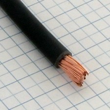 Autokábel 16 CYA čierny