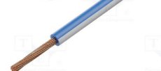 Autokábel 1,5  CYA modrobiela