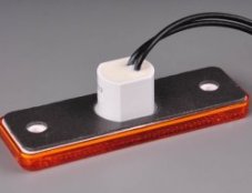 Svetlo pozičné LED W44 (217P) 12V-24V  oranžové