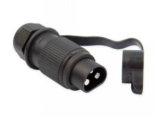 Erich Jaeger Zástrčka 6V-12V-24V/ 3P s krytkou