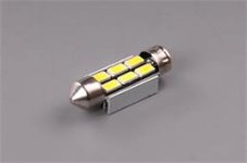 AUTOLAMP LED 12V (C10W) SV10x36 číra 6xsSMD CANBUS - 2ks