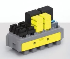 MTA Modul - Mini poistky +Micro relé + zaisťovač
