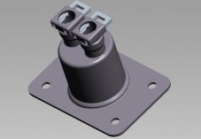 Erich Jaeger KRYT zásuvky- 2-polová-výkonná JAEGER/NATO/151212