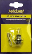 AUTOLAMP Žiarovka 12V 55W H3 PK22S-blister 1ks