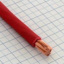 Autokábel 16 CYA červený