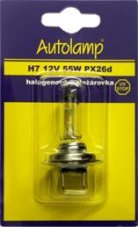 AUTOLAMP Žiarovka 12V 55W H7 PX26D-blister 1ks