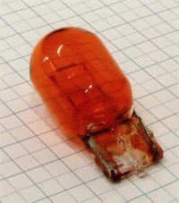 AUTOLAMP Žiarovka 12V 21W W3x16d celoskl.- oranžová