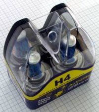 AUTOLAMP Žiarovka 24V 100/90W H4 P43T Blue