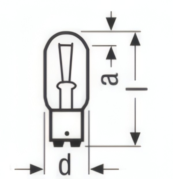 Orbitec Žiarovka 6V 15W BA15D P8017  19x54mm