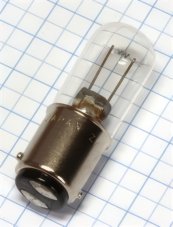Žiarovka 12V 15W BA15D projekčná OPTIKA 18x48mm