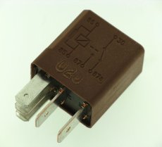 MTA Relé 12V - MICRO 10/20A - hnede -5 kontakt