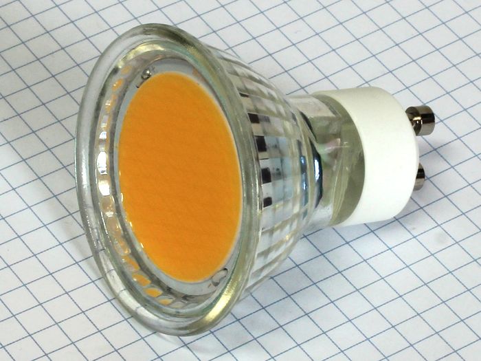 ORO LED  230V 3,5W GU10 260lm  COB teplá biela