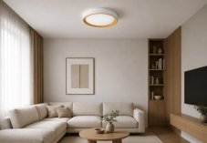 LED svietidlo 36W 185-250V drevo svetlé 3000/4000/6500K  39x7cm
