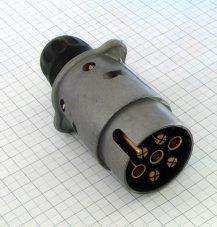SEŠ Zástrčka 12V/7P -ALU- skrutky