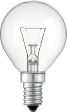 SAD'N Žiarovka 240V 25W E14 iluminačná-číra 46x75mm otrasuvzdorná