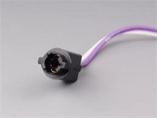 AUTOLAMP Držiak žiarovky W2x4,6d T5 plastová čierna