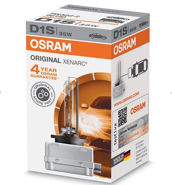 Osram Výbojka xenonová D1S 85V 35W P32d-2 Original Osram Výbojka xenonová D1S 85V 35W P32d-2 Original