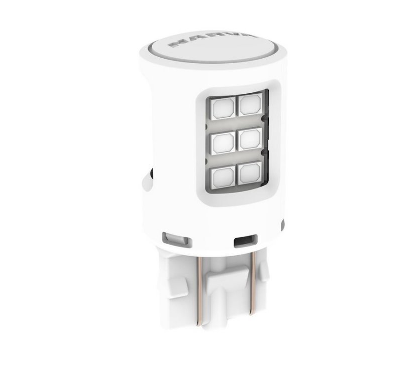 NARVA LED W21/5 Red W3x16q 12V 2,8W/0,4W červená