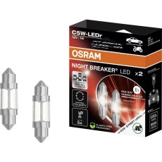 LED C5W 12V SV8.5-8 1W legálna LED 6000k 2ks (36 mm)