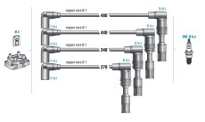MTA Káble vysokonapäťové - sada SEAT,VOLKSWAGEN
