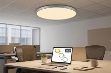 SAD'N LED svietidlo 50W 185-250V strieborné 3000/4000/6500K