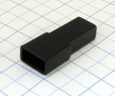 MTA Návlek izolačný na dutinku 6,3mm- čierny