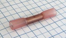 MTA Trubka spojka 1,9mm tepelne zmršt.červená