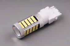 AUTOLAMP LED 12V (27W) W2,5x16d číra 63xLED