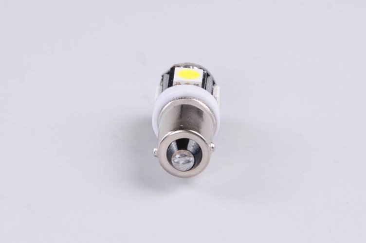 AUTOLAMP LED 12V (T4W) Ba9s číra 5xLED CANBUS