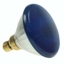 GE Žiarovka 230V 80W E27 PAR38 modrá