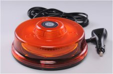 AUTOLAMP maják LED magnetický 12V-24V oranžový nízky 48 SMD5730