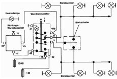 Hella Prerušovač smerovky 24V