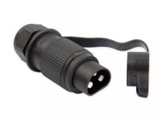 Erich Jaeger Zástrčka 6V-12V-24V/ 3P s krytkou