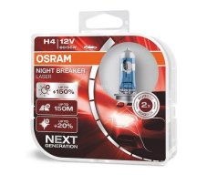 Osram Žiarovka Night breaker LASER H4 P43t 12V 60/55W (2ks)
