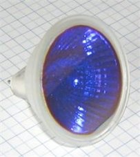 Orbitec Žiarovka 12V 50W GU5,3 modrá MR16