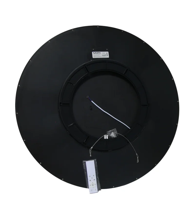 LED svietidlo 50W 185-250V čierne 3000/4000/6500K+diaľkové ovládanie