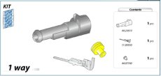 MTA Kit-obal kolíkov SUPERSEAL 1,5mm 1-cestný
