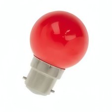 Orbitec LED 230V 1W B22D  LE 5520R  červená