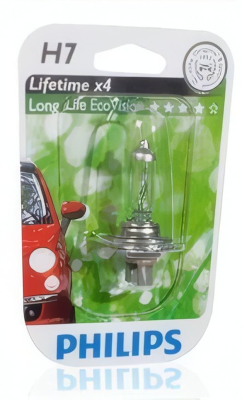 PHILIPS Žiarovka 12V H7 55W PX26d LongerLife Ecovision PHILIPS Žiarovka 12V H7 55W PX26d LongerLife Ecovision
