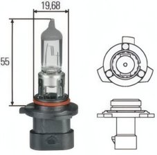 Hella Žiarovka HB4A 12V 51W P22d  - rovná pätica